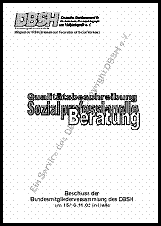 DBSH - Qualit�tsbeschreibung 