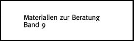 bke Materialien zur Beratung Band 9